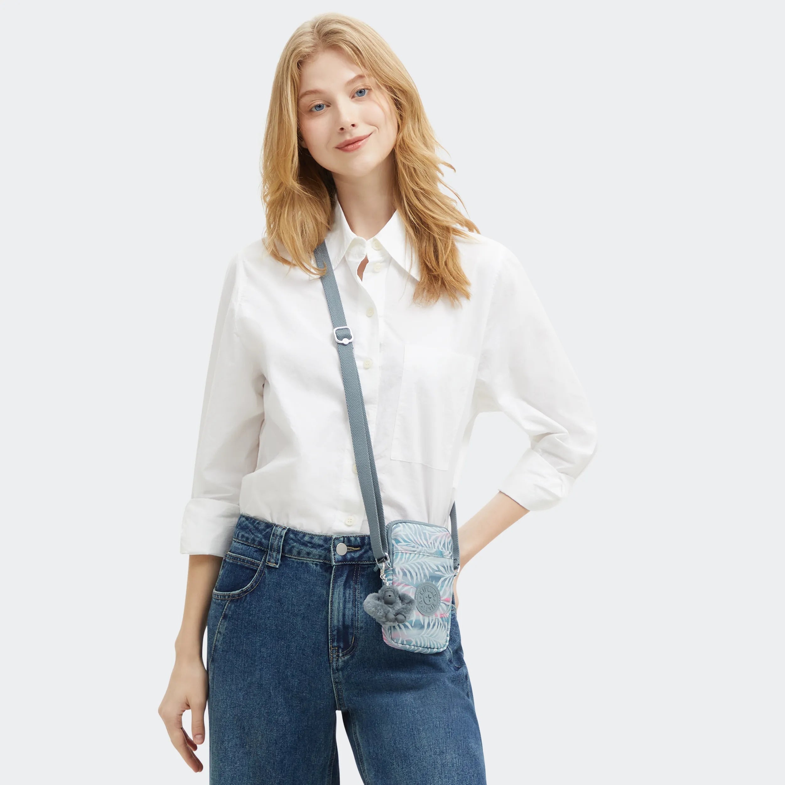 Tally Printed Crossbody Phone Bag