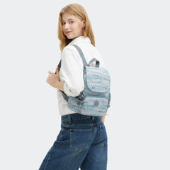 City Zip Mini Printed Backpack