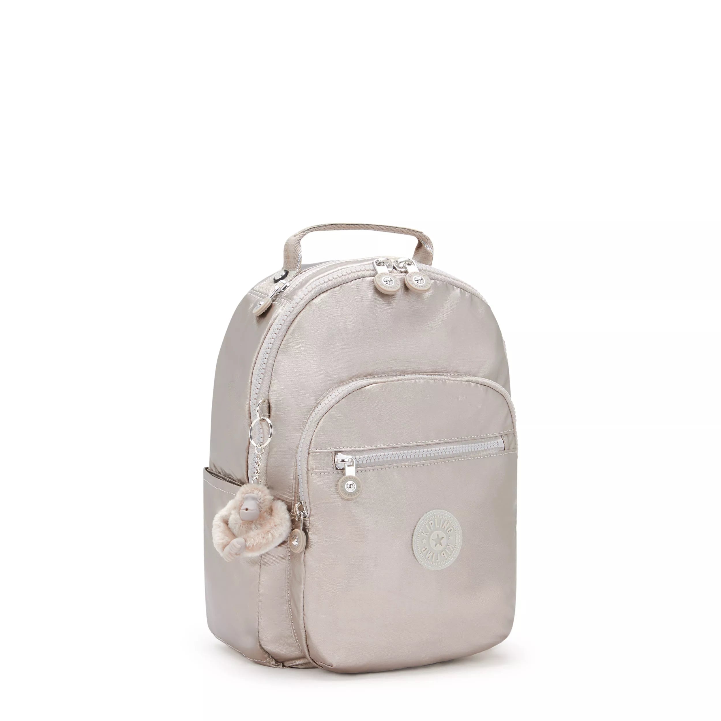 Seoul Small Metallic Tablet Backpack