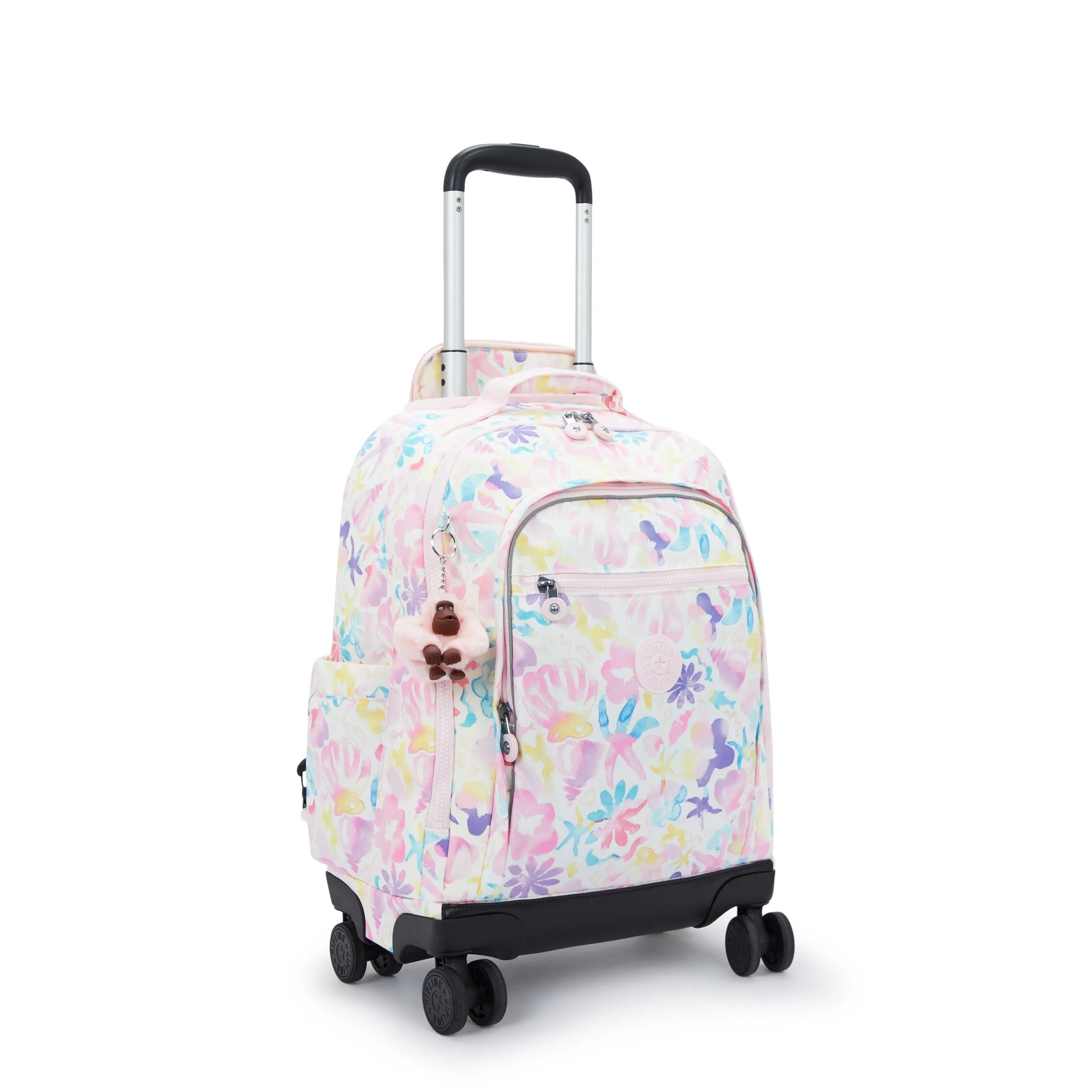 New Zea Printed 15 Laptop Rolling Backpack