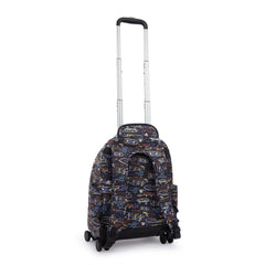 New Zea Printed 15 Laptop Rolling Backpack
