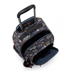 New Zea Printed 15 Laptop Rolling Backpack