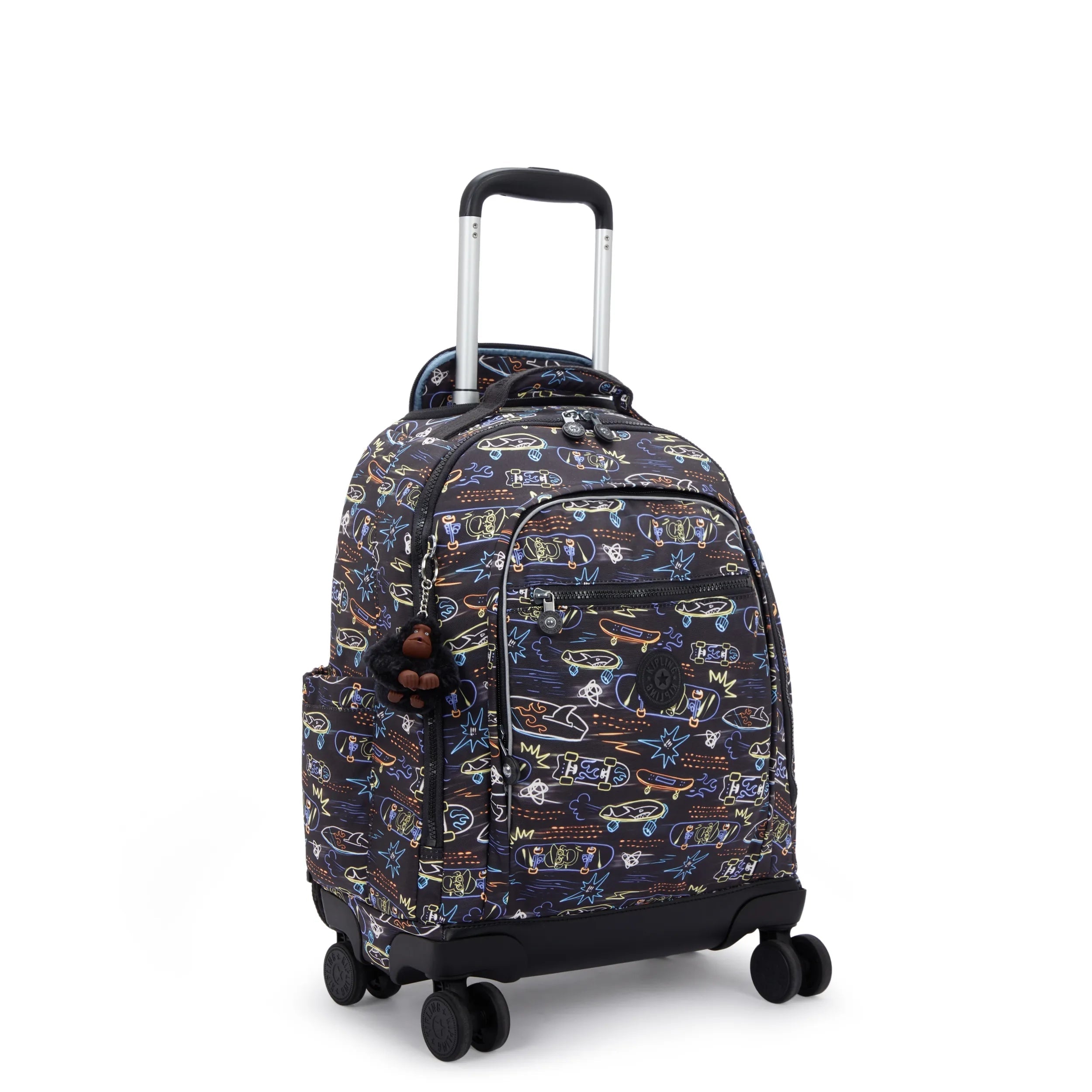 New Zea Printed 15 Laptop Rolling Backpack