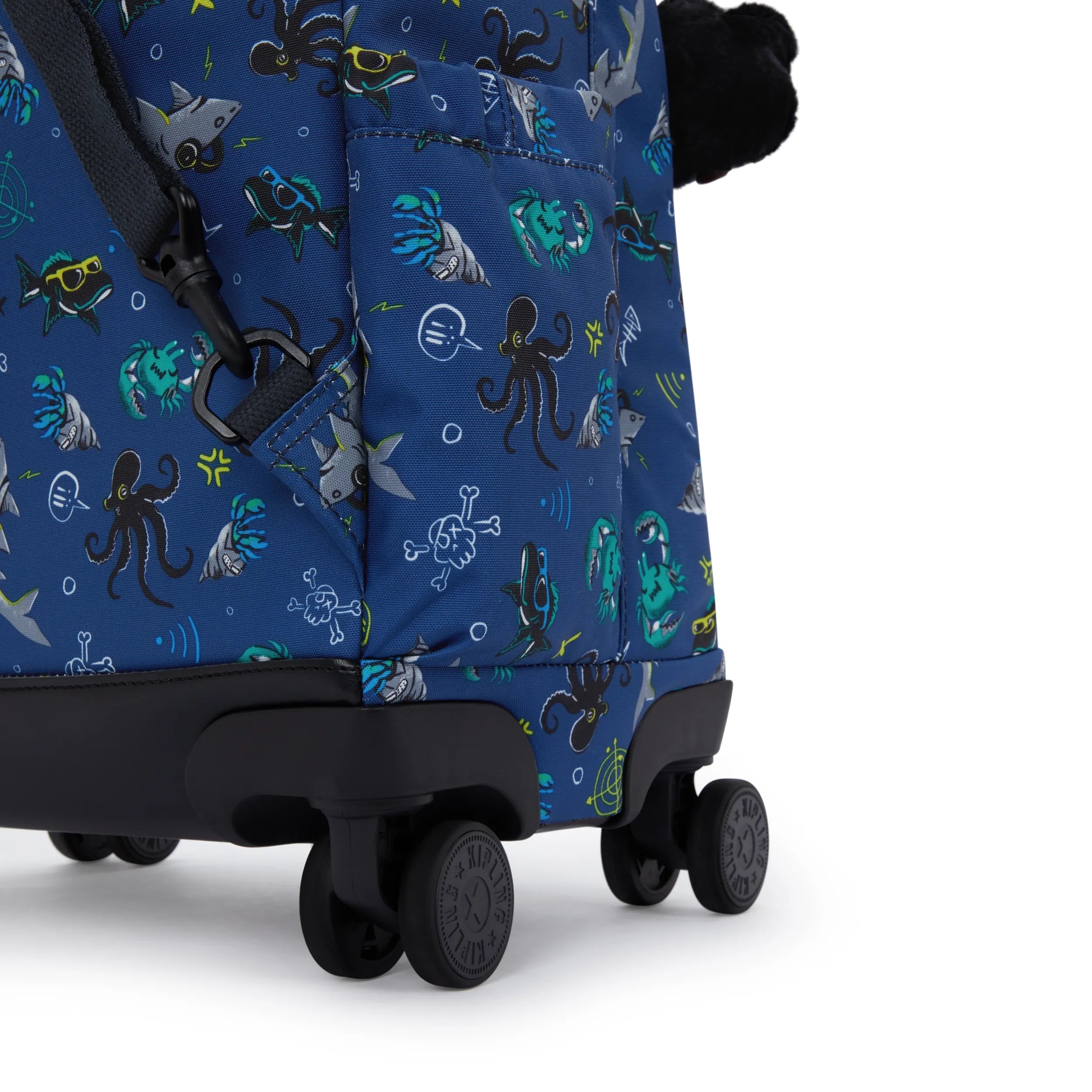 New Zea Printed 15 Laptop Rolling Backpack