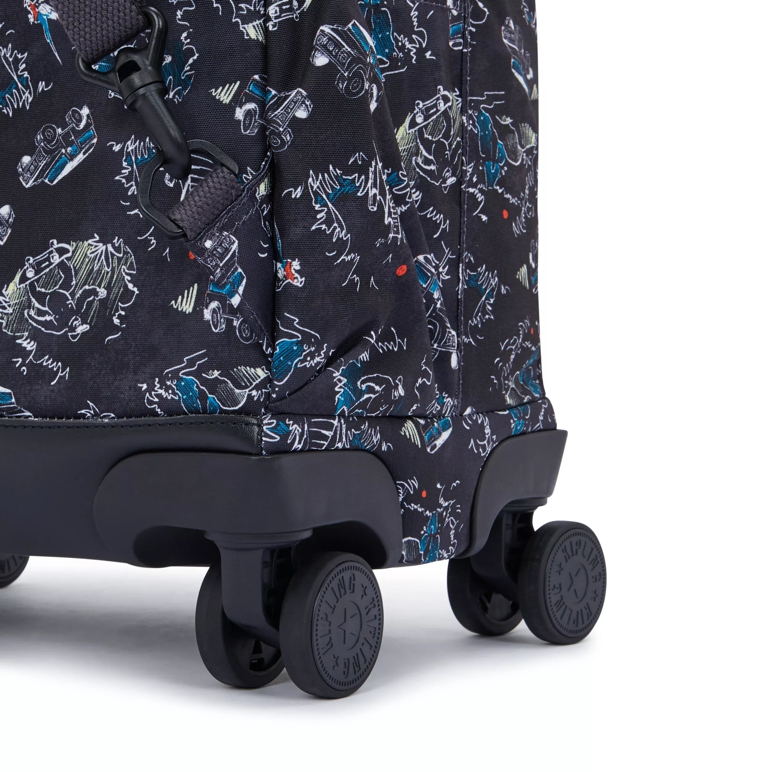 New Zea Printed 15 Laptop Rolling Backpack