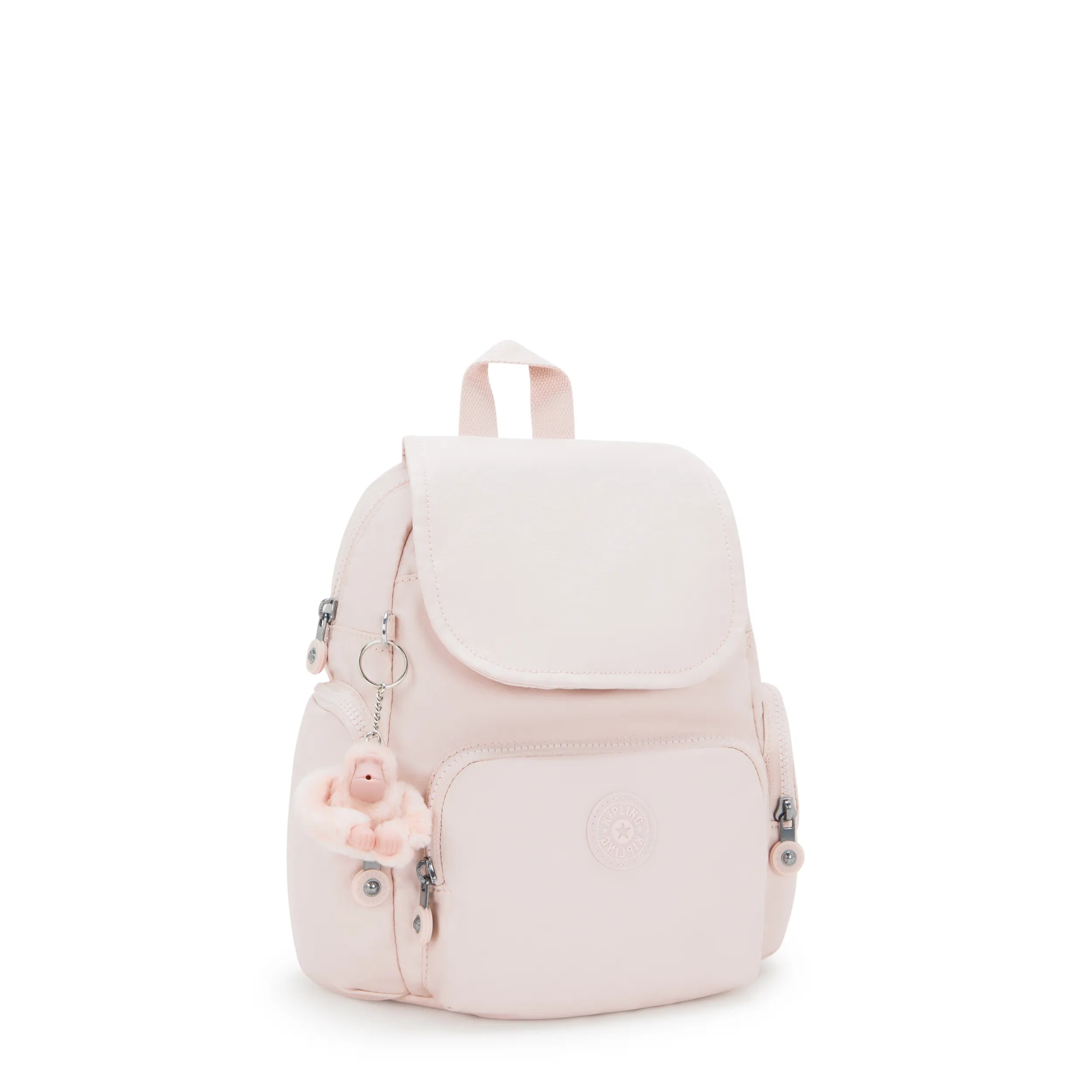 City Zip Mini Metallic Backpack