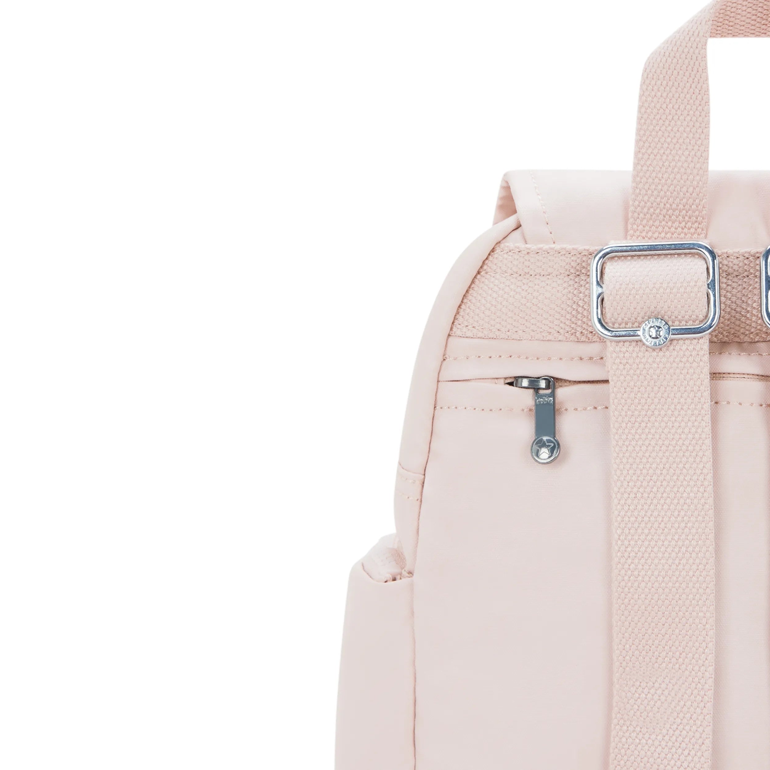 City Zip Mini Metallic Backpack