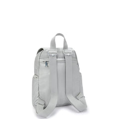 City Zip Mini Metallic Backpack