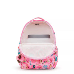 Seoul Large Printed 15 Laptop Backpack