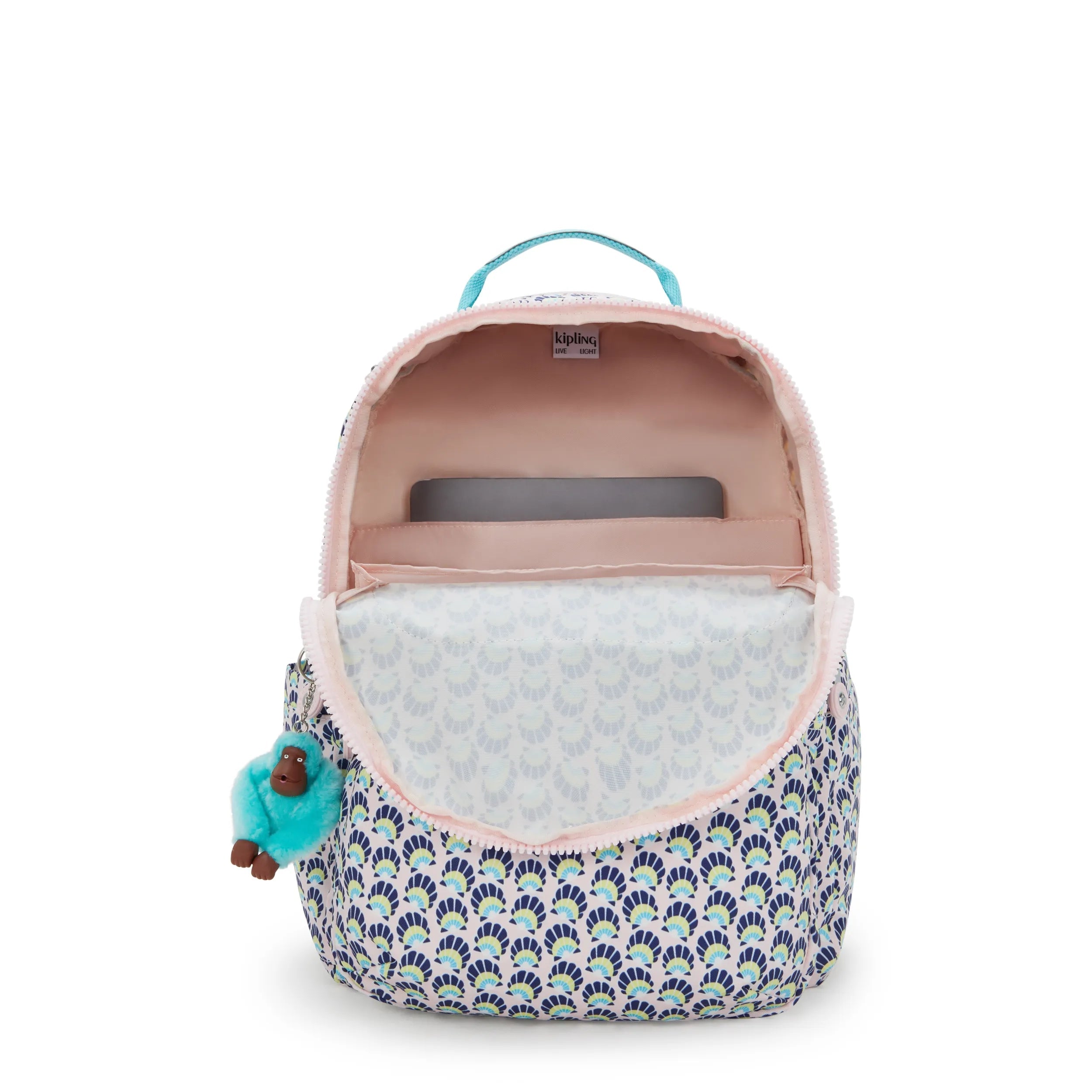 Seoul Large Printed 15 Laptop Backpack