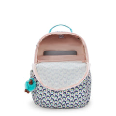 Seoul Large Printed 15 Laptop Backpack