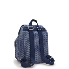 Anto Small Printed Denim Backpack