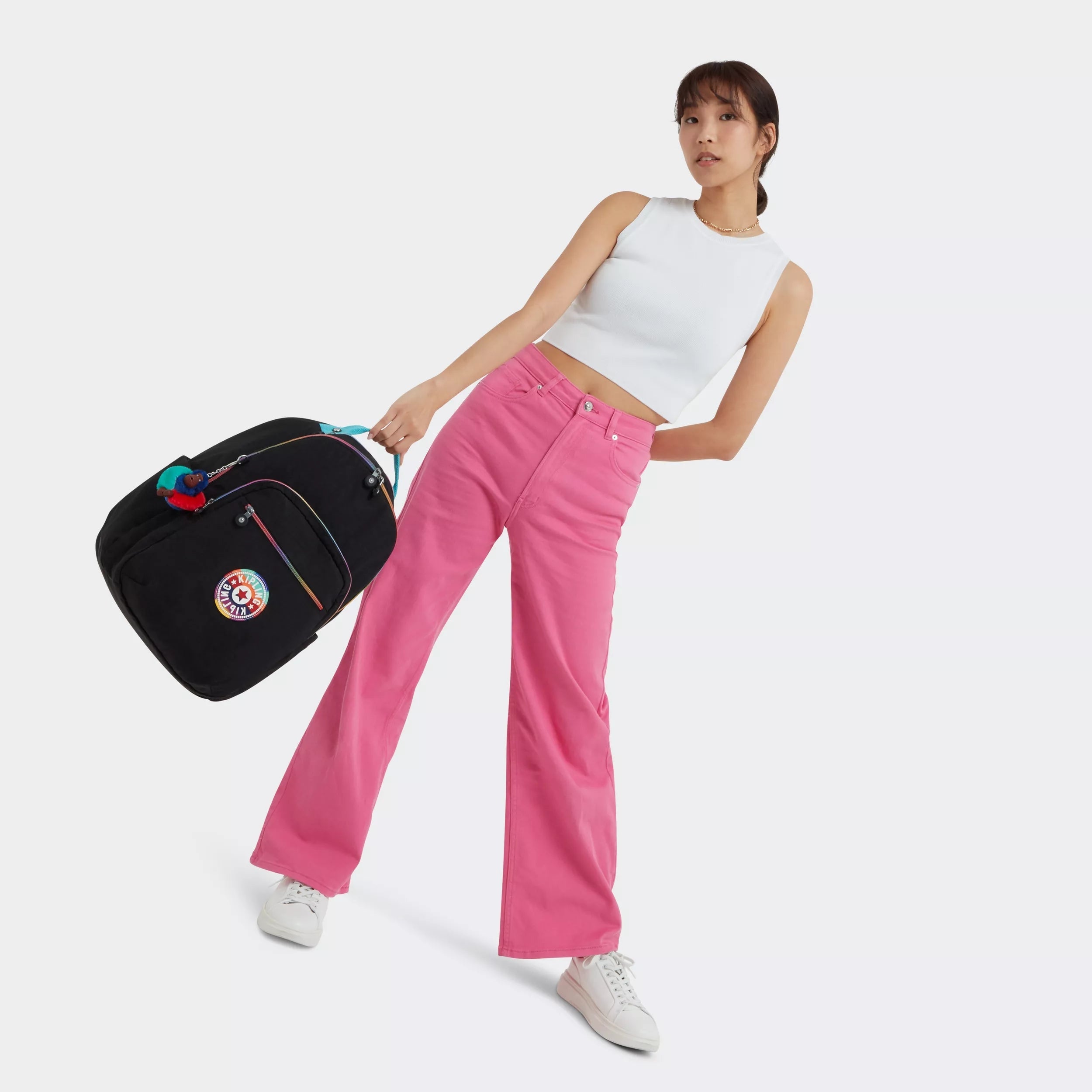 Seoul Large Printed 15 Laptop Backpack