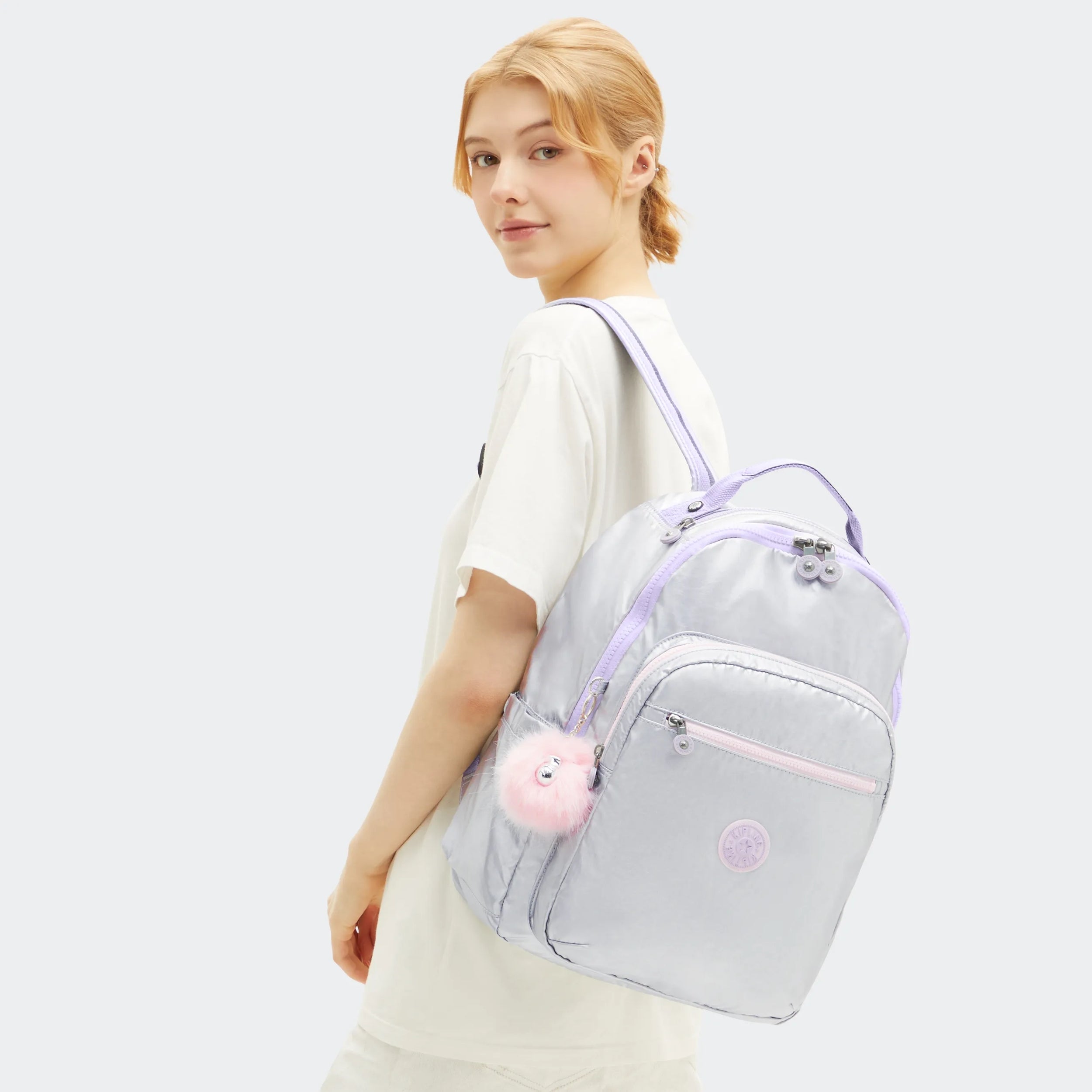 Seoul Large Metallic 15 Laptop Backpack
