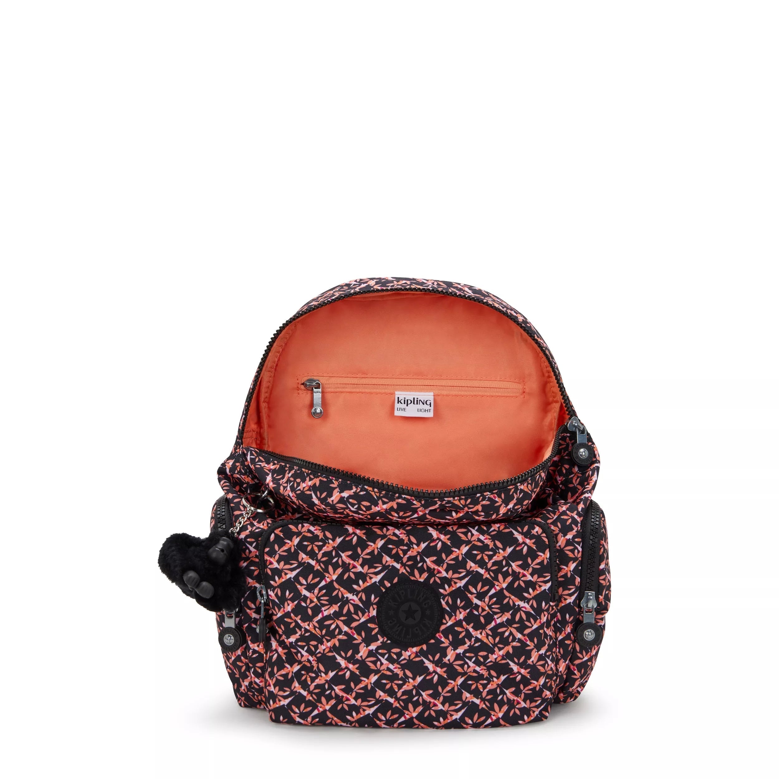 City Zip Small Printed Backpack