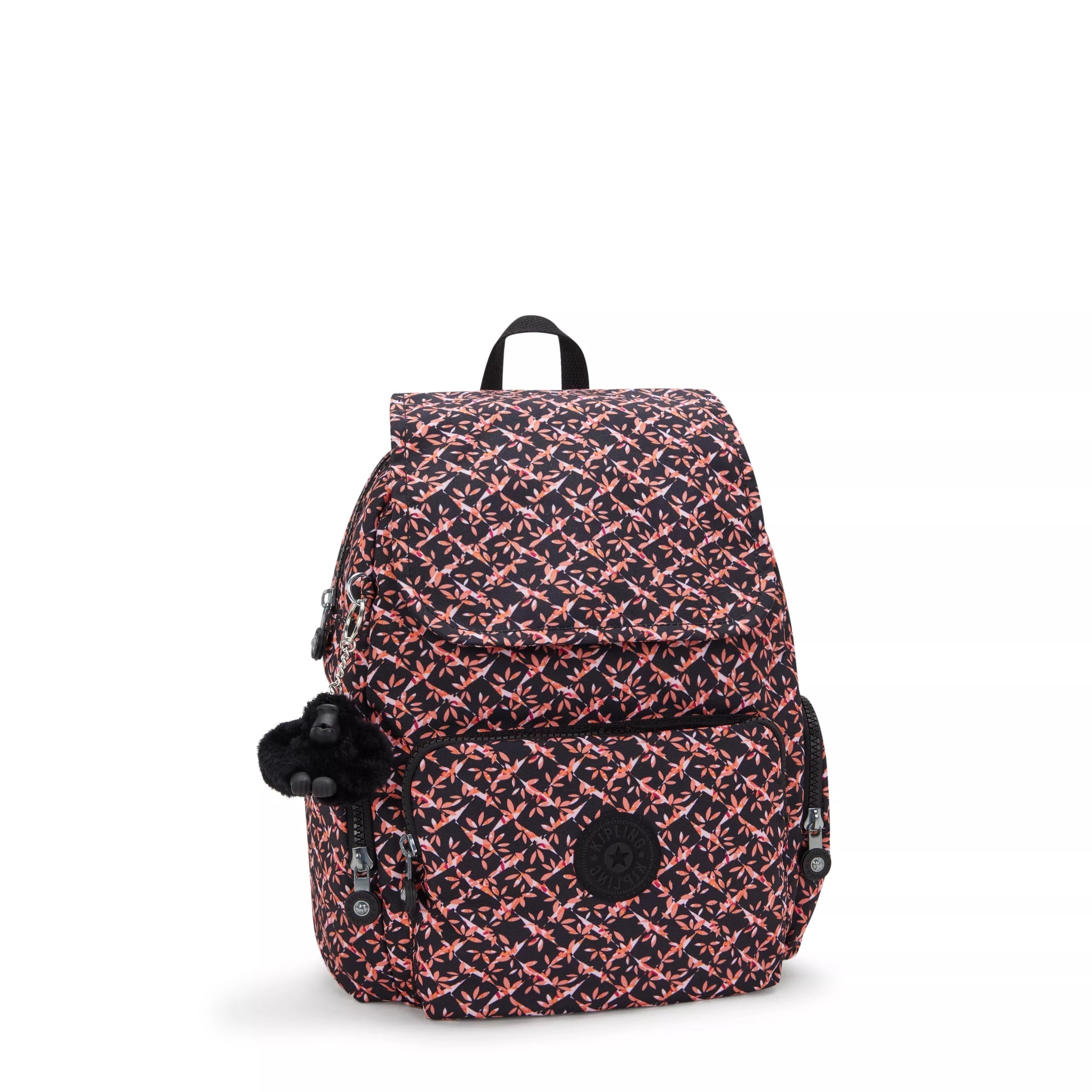 City Zip Small Printed Backpack