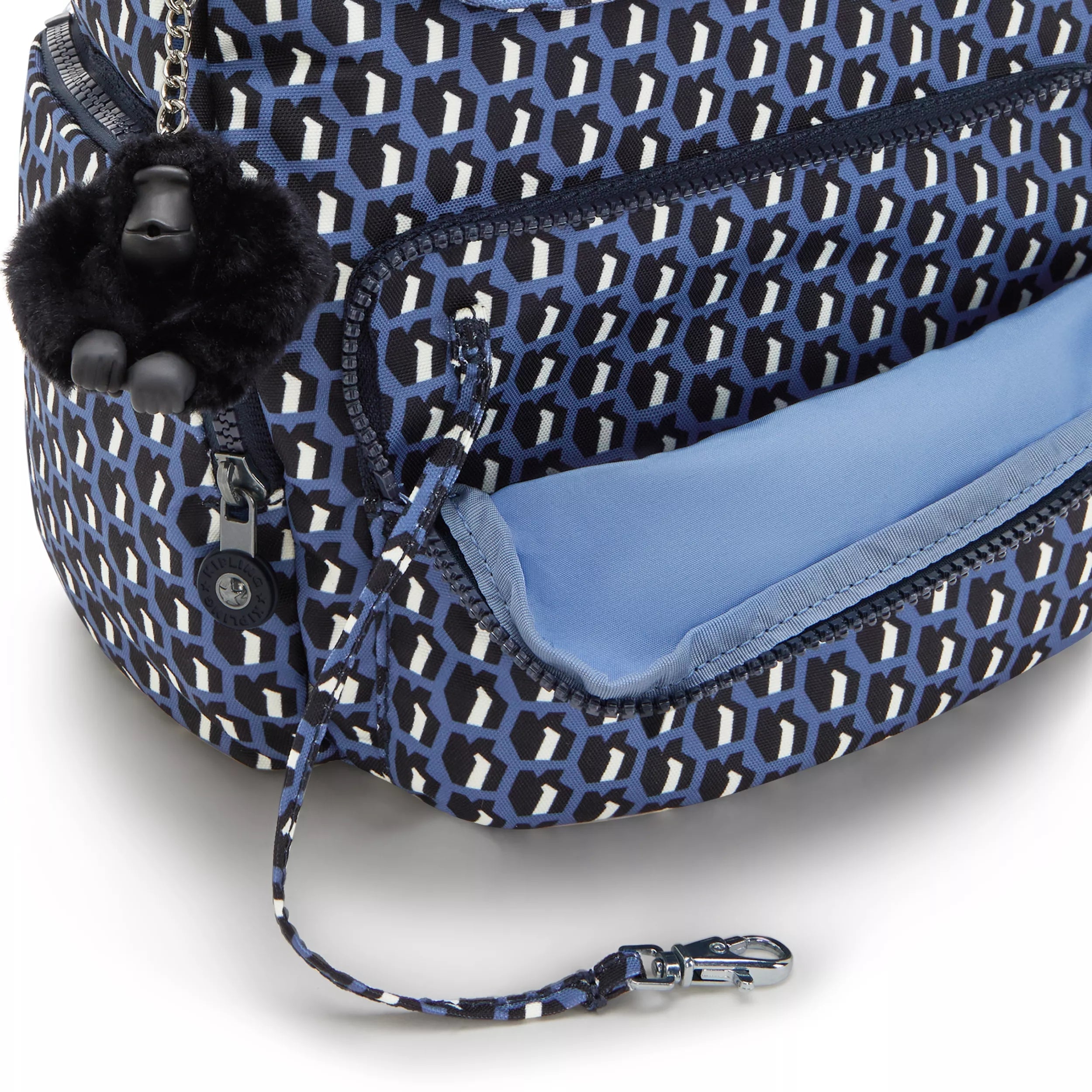 City Zip Small Printed Backpack