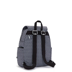 City Zip Small Printed Backpack