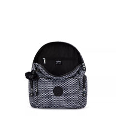 City Zip Small Printed Backpack