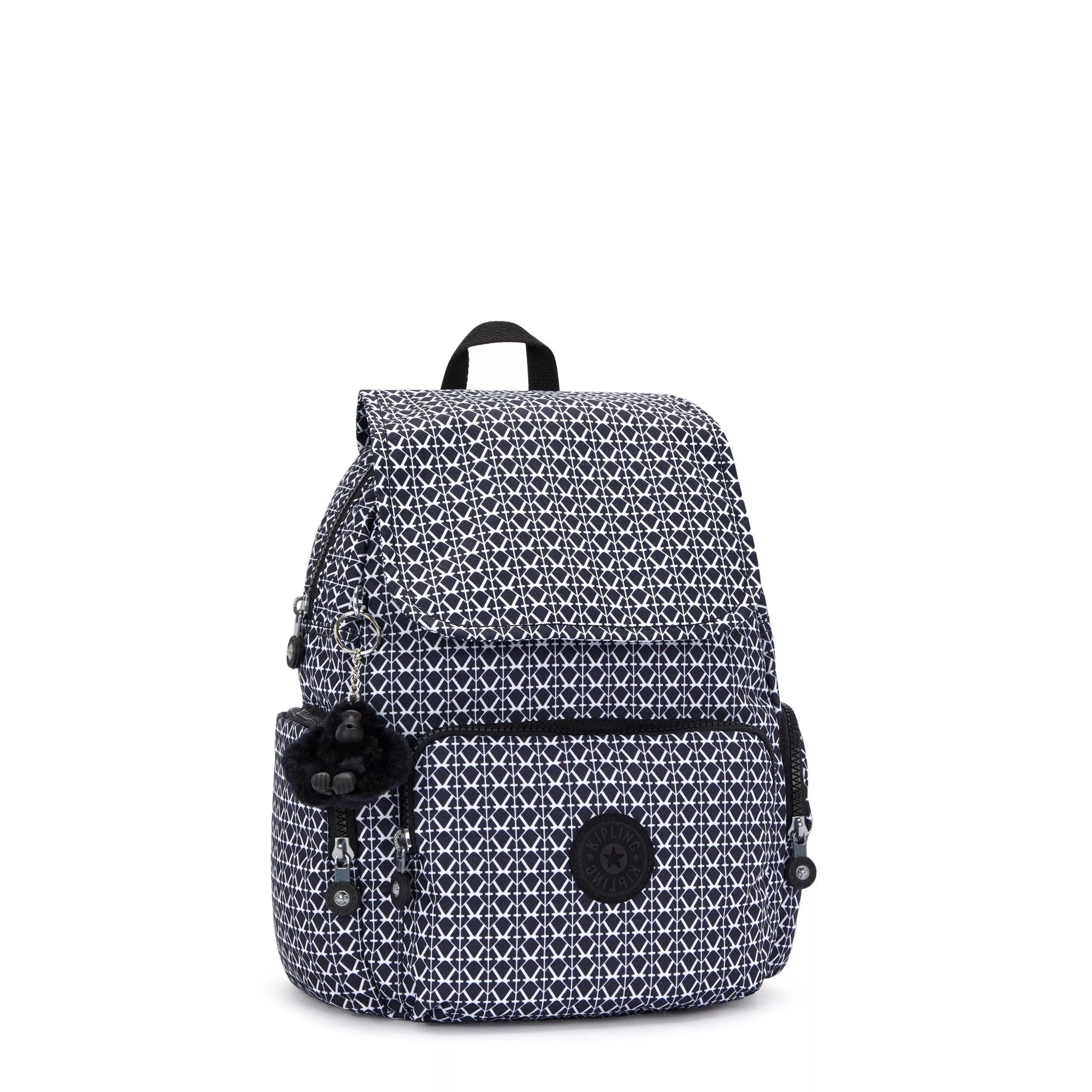 City Zip Small Printed Backpack
