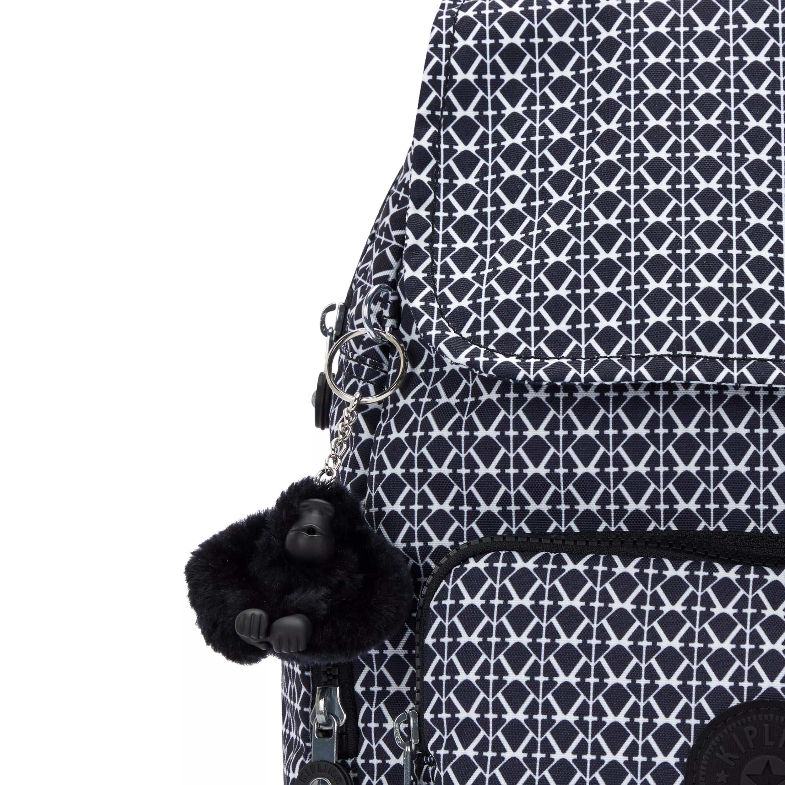 City Zip Small Printed Backpack
