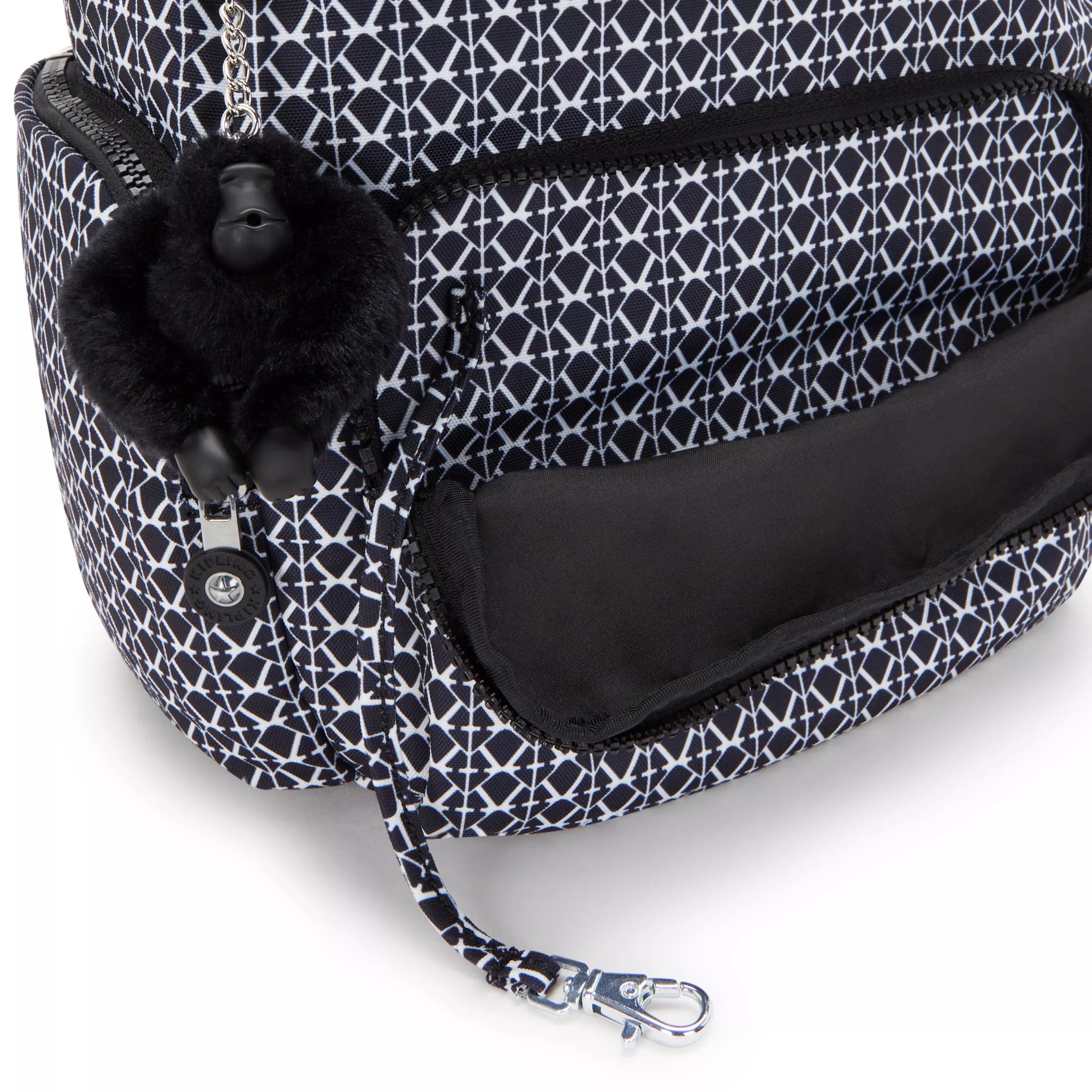 City Zip Small Printed Backpack