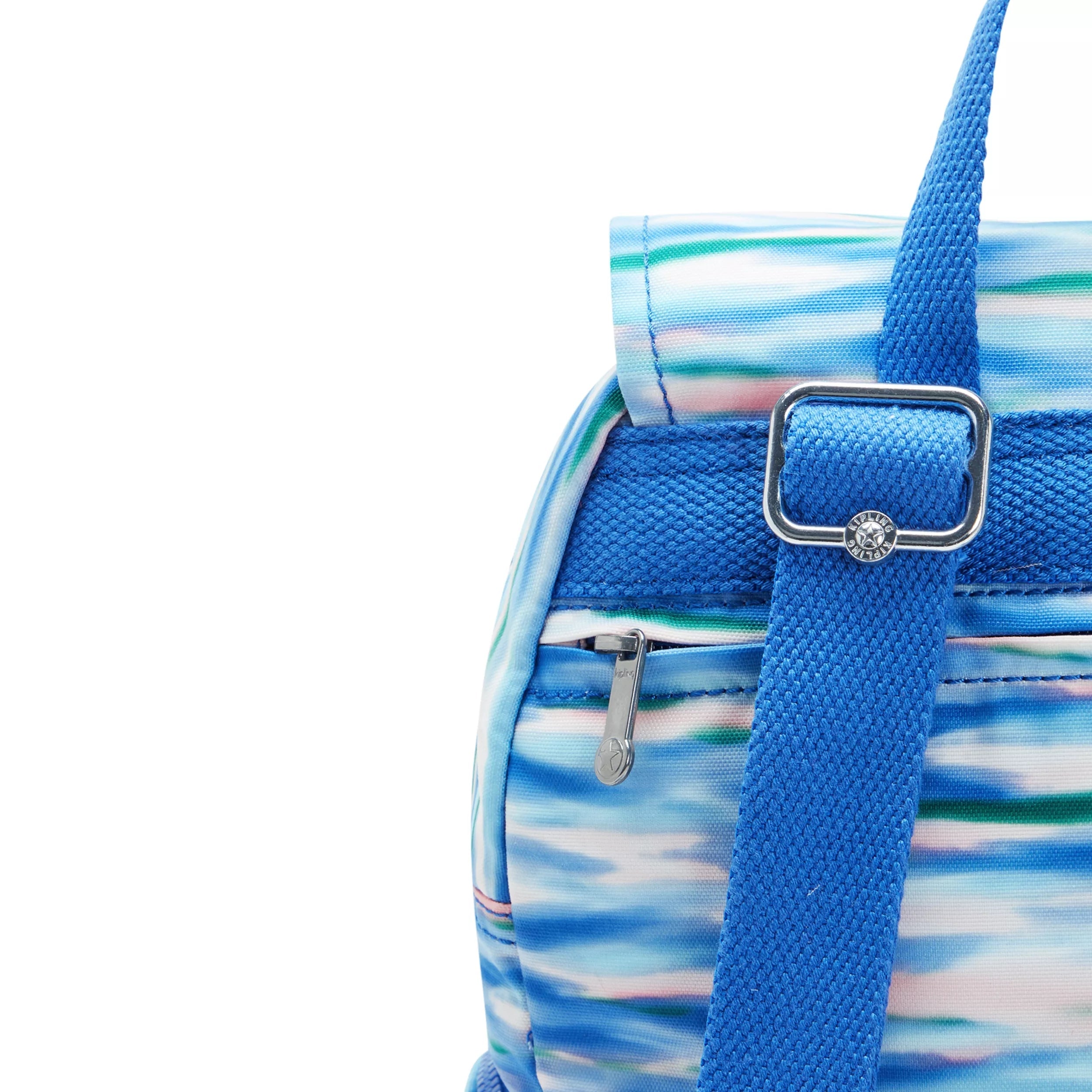 City Zip Small Printed Backpack