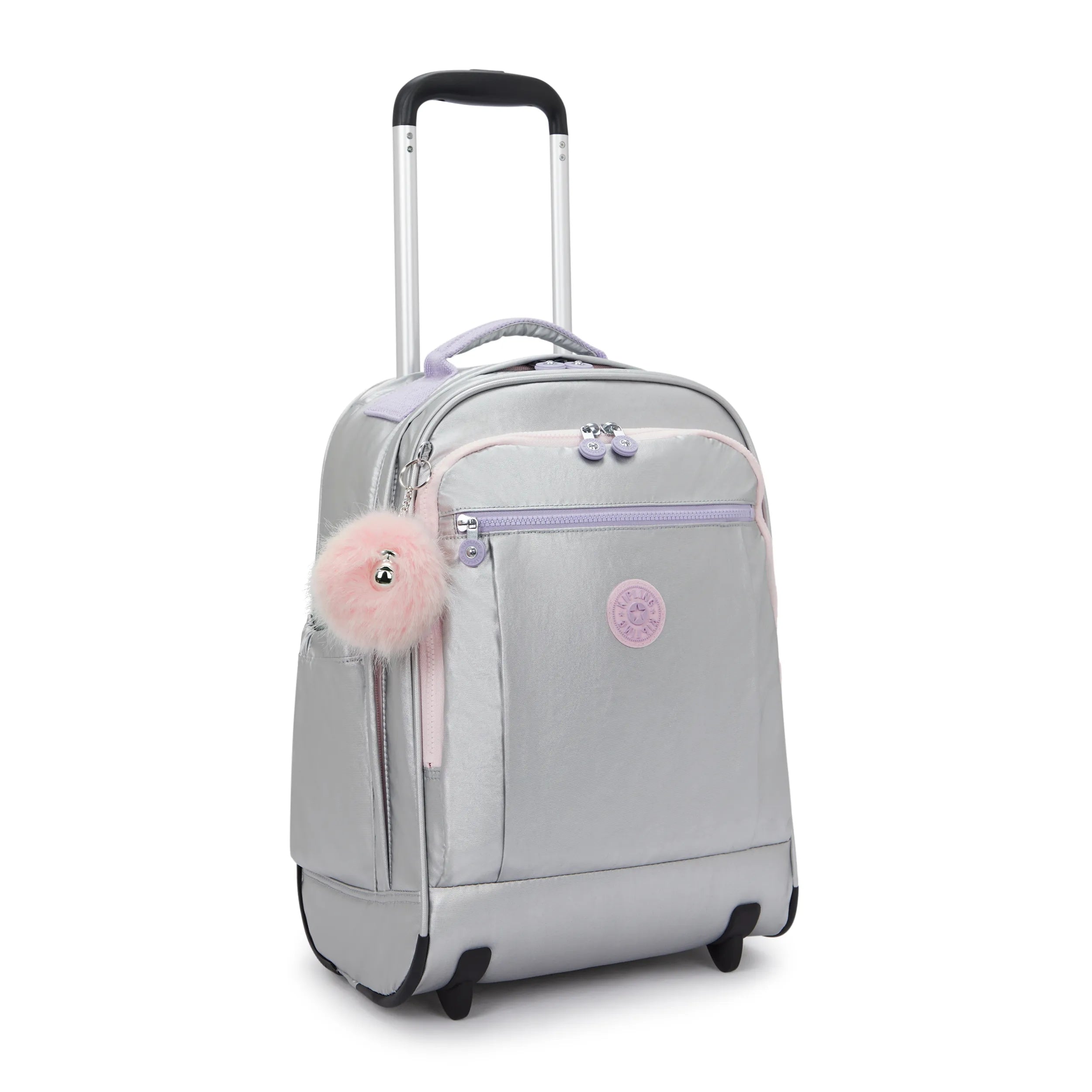 Gaze Large Metallic Rolling Backpack