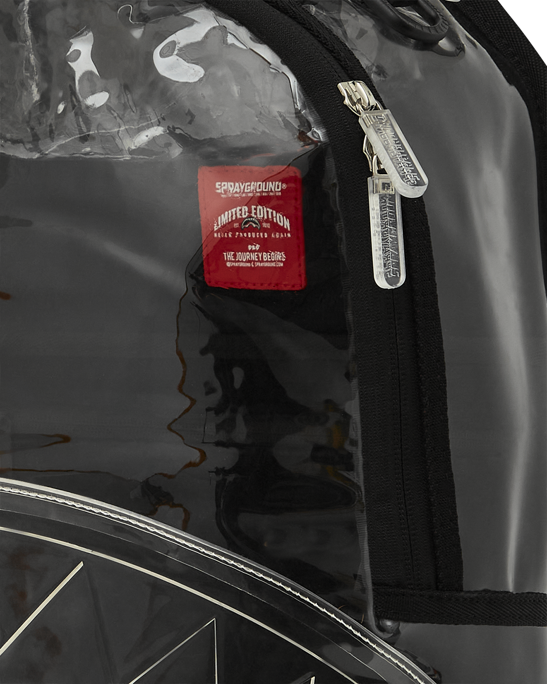 CLEAR BACKPACK - SHARK CENTRAL